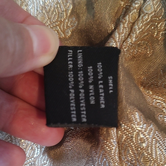 My Tribe Ladies Green Waterproof Vest with Brown Leather Detail Size Large EUC - Picture 11 of 14